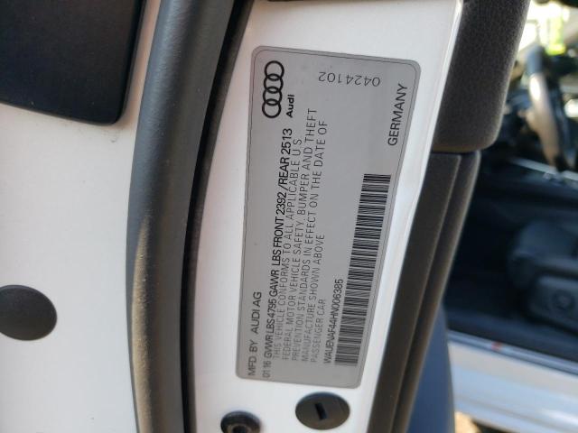 WAUENAF44HN006385 Audi A4 Premium Plus