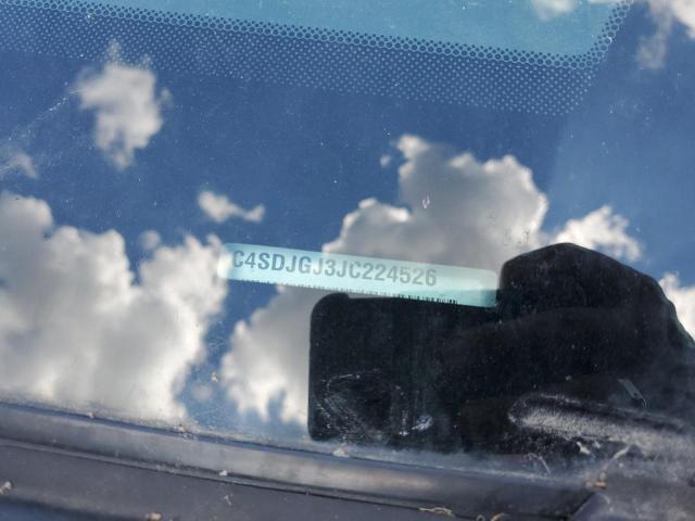 1C4SDJGJ3JC224526 Dodge Durango Srt