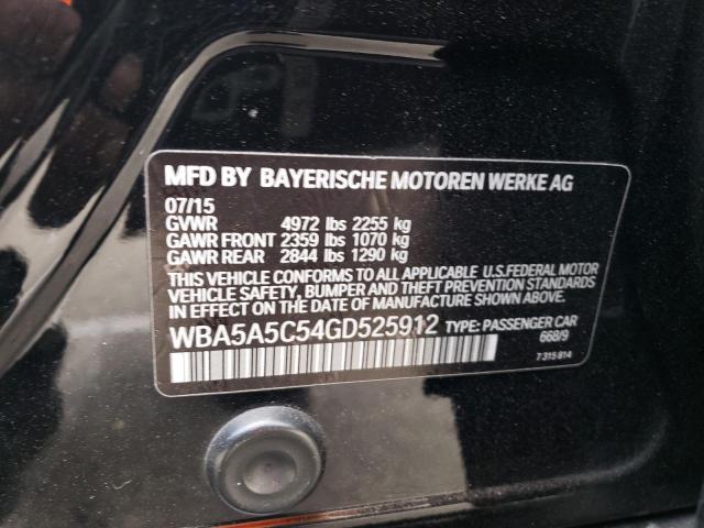 WBA5A5C54GD525912 BMW 528 I
