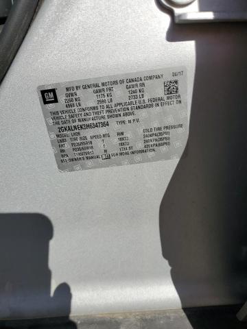 2GKALNEK3H6347364 GMC Terrain Sle