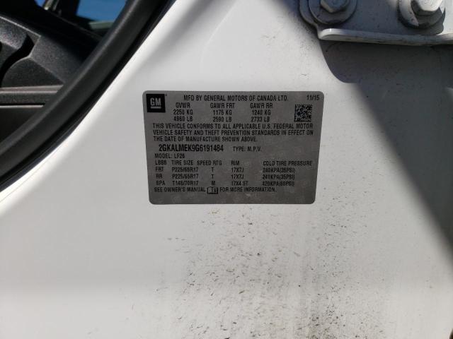 2GKALMEK9G6191484 GMC Terrain Sle