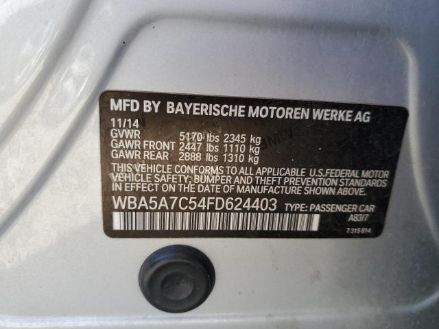 WBA5A7C54FD624403 BMW 528 XI
