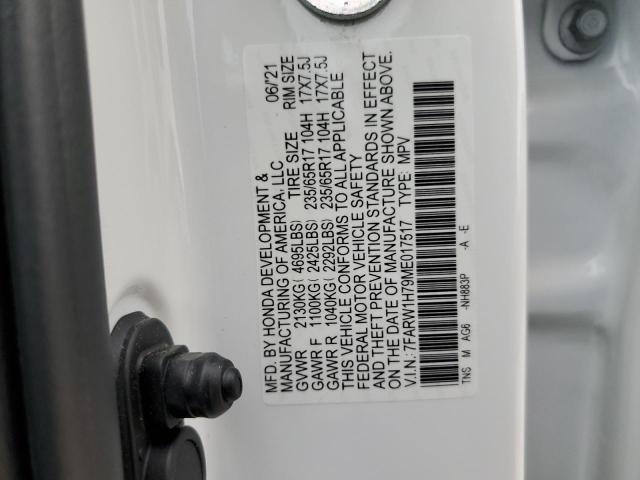 7FARW1H79ME017517 Honda CR-V SE