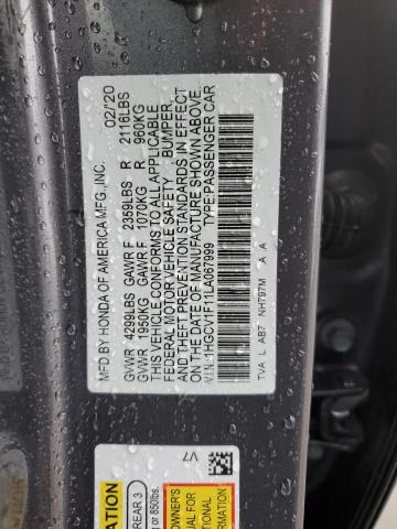 1HGCV1F11LA067999 Honda ACCORD LX