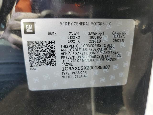 1G6AX5SX2J0185387 Cadillac CTS LUXURY