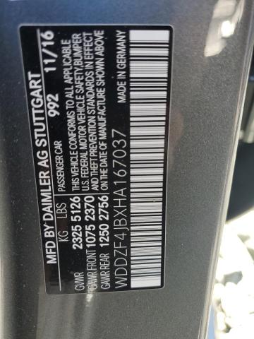 WDDZF4JBXHA167037 Mercedes-Benz E 300