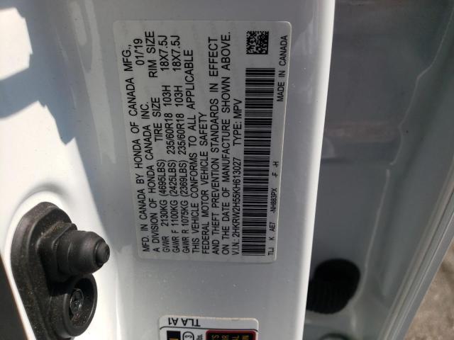 2HKRW2H55KH613027 Honda CR-V EX