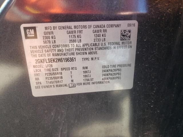2GKFLSEK2H6196361 GMC Terrain Sle