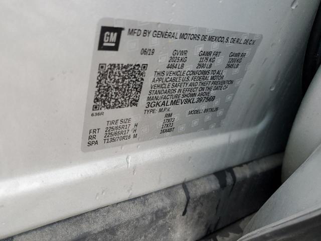 3GKALMEV8KL397569 GMC Terrain Sle