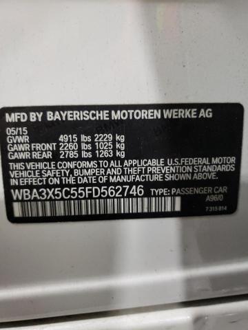 WBA3X5C55FD562746 BMW 328 XIGT