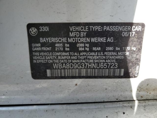 WBA8D9G37HNU65723 BMW 330 XI