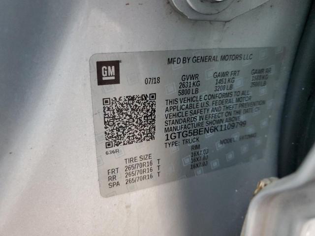 1GTG5BEN6K1109799 GMC Canyon