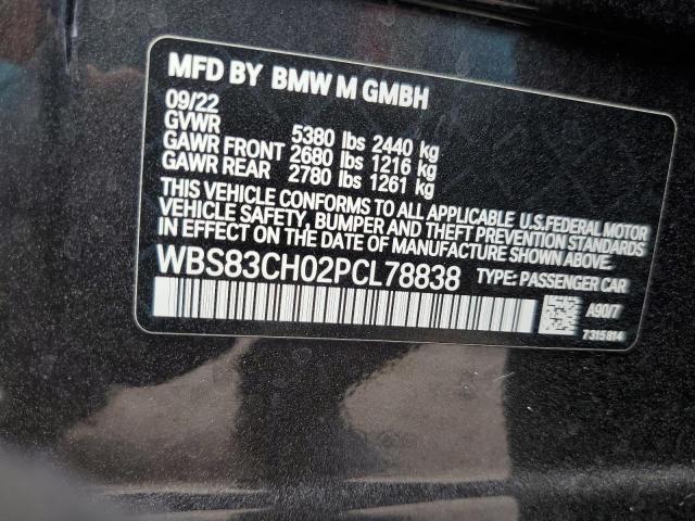 WBS83CH02PCL78838 BMW M5