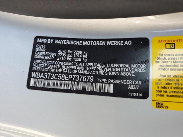 WBA3T3C58EP737679 BMW 435 I