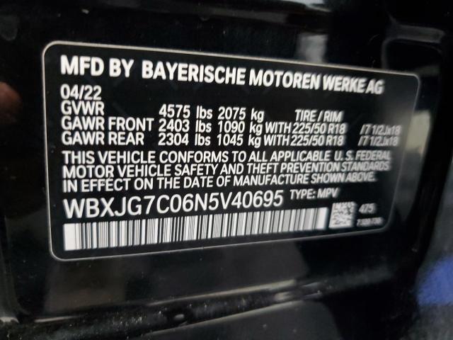 WBXJG7C06N5V40695 BMW X1 Sdrive28i
