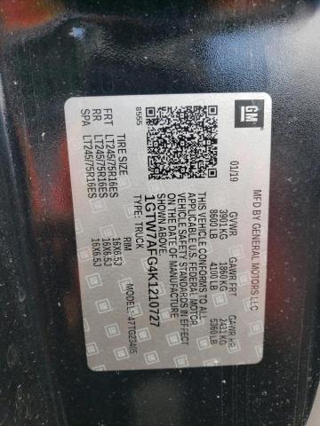 1GTW7AFG4K1210727 GMC Savana G2500