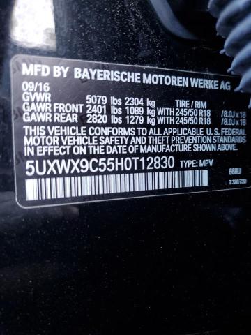 5UXWX9C55H0T12830 BMW X3 Xdrive28i