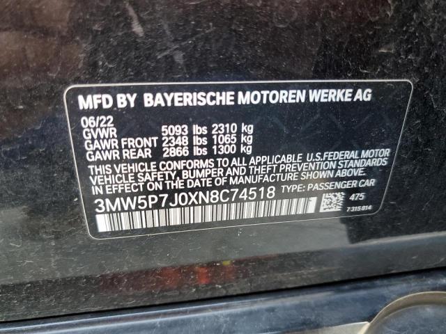 3MW5P7J0XN8C74518 BMW 330e