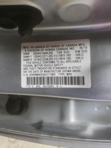 2HKRM4H35EH717893 Honda CR-V LX