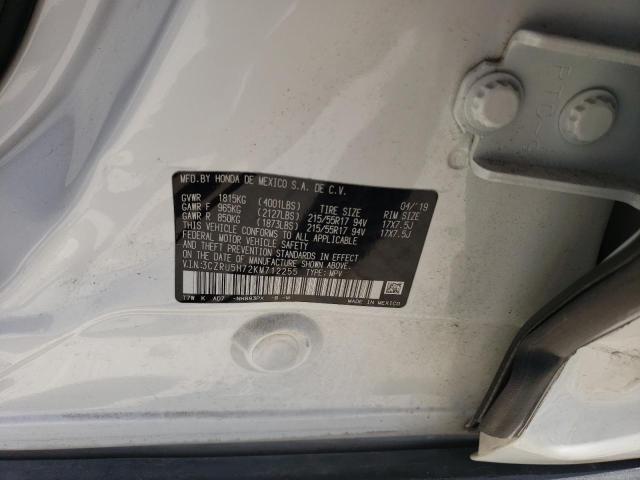 3CZRU5H72KM712255 Honda Hr-v Exl
