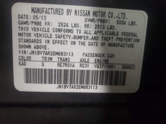 JN1BV7AR2EM683113 Infiniti Q50 BASE