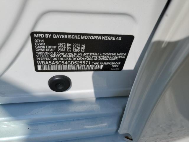 WBA5A5C54GD525571 BMW 528 I