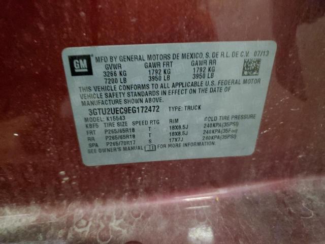 3GTU2UEC9EG172472 GMC Sierra K1500 Sle