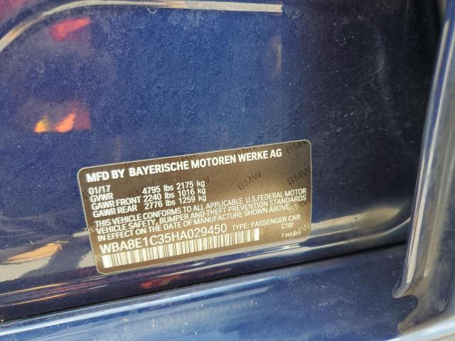 WBA8E1C35HA029450 BMW 330e