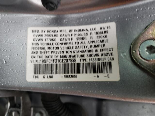 19XFC1F31GE207555 Honda CIVIC EX