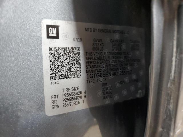 1GTG6EEN4K1355717 GMC Canyon Denali