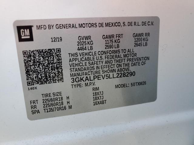 3GKALPEV5LL228290 GMC Terrain Slt
