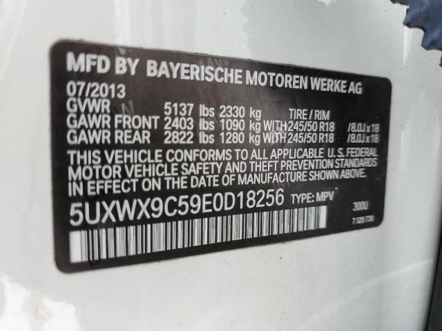 5UXWX9C59E0D18256 BMW X3 Xdrive28i