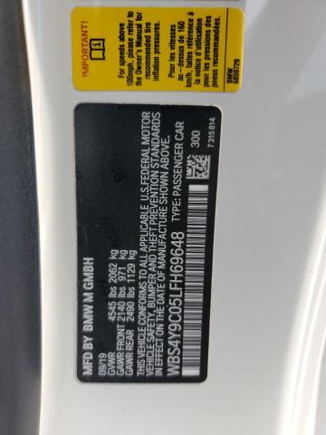 WBS4Y9C05LFH69648 BMW M4