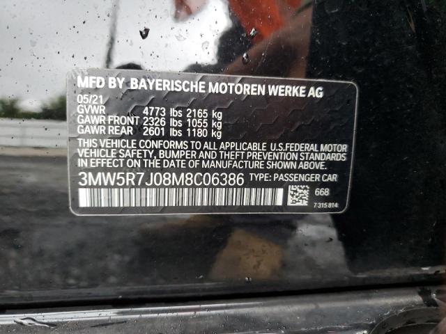 3MW5R7J08M8C06386 BMW 330XI