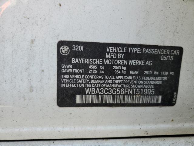 WBA3C3G56FNT51995 BMW 320 I Xdrive