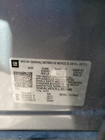 3GKALVEV7LL257486 GMC Terrain Slt