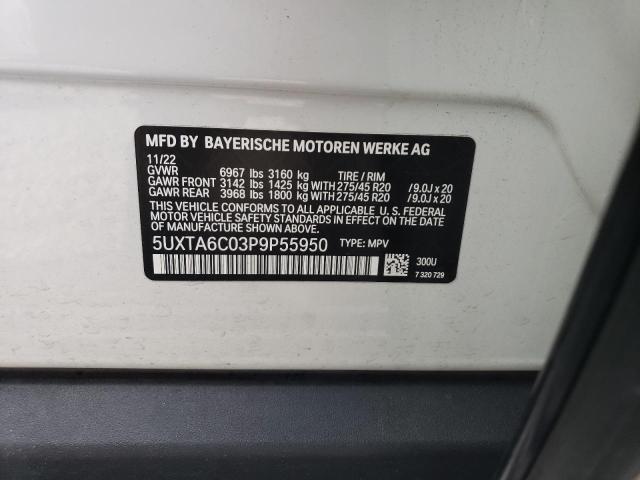 5UXTA6C03P9P55950 BMW X5 Xdrive45e