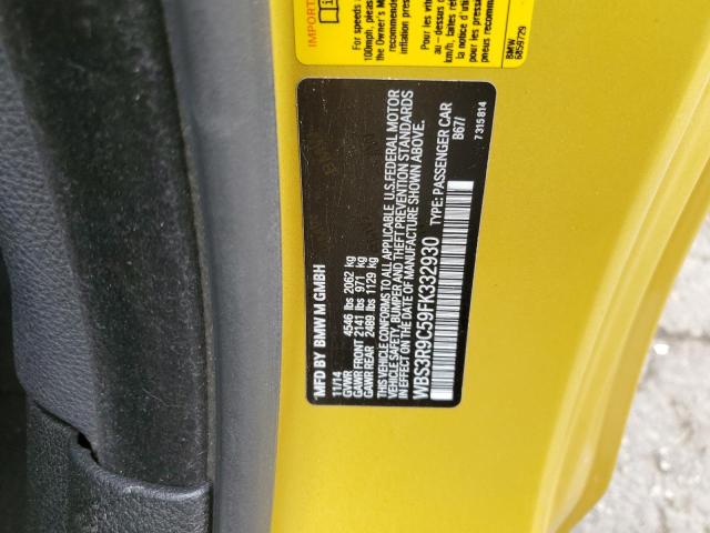 WBS3R9C59FK332930 BMW M4