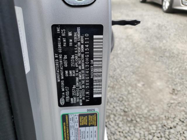 5XXGT4L30HG154110 KIA Optima Lx