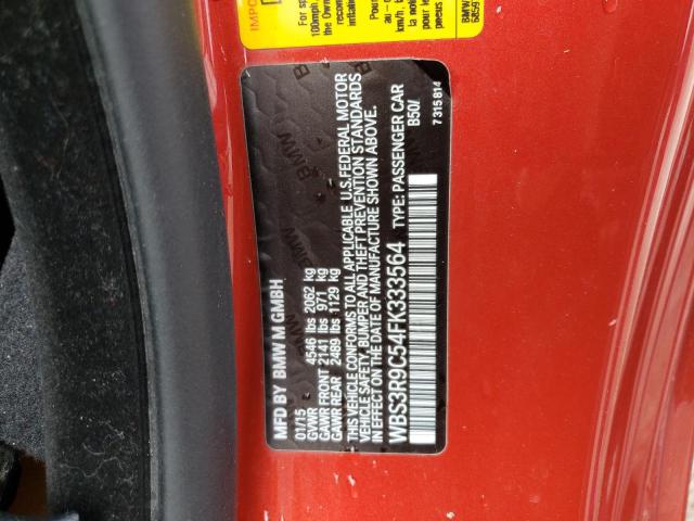 WBS3R9C54FK333564 BMW M4