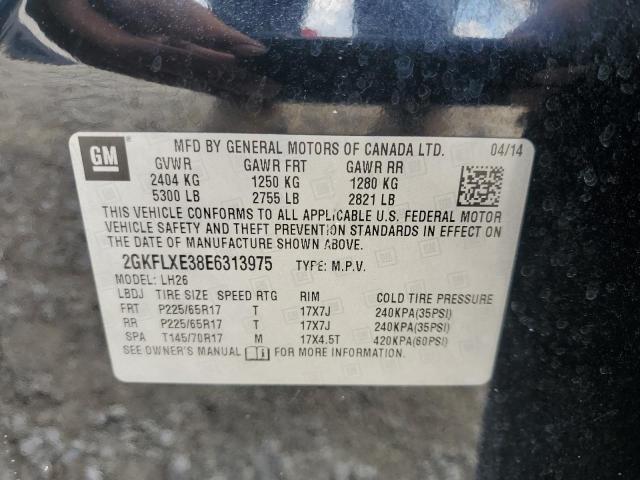 2GKFLXE38E6313975 GMC Terrain Slt
