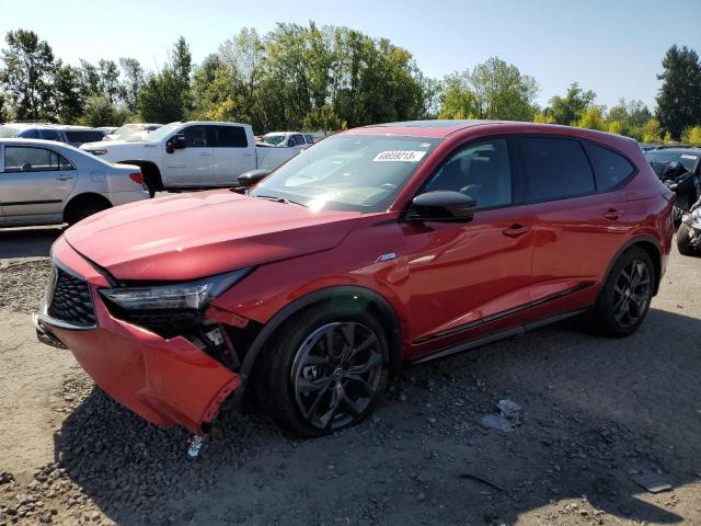 Auction sale of the 2022 Acura Mdx A-spec, vin: 5J8YE1H00NL016768, lot number: 68659213