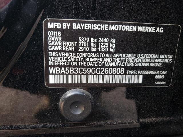 WBA5B3C59GG260808 BMW 535 XI