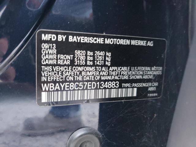 WBAYE8C57ED134883 BMW 750 LI