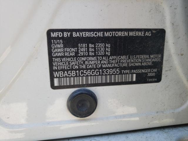 WBA5B1C56GG133955 BMW 535 I