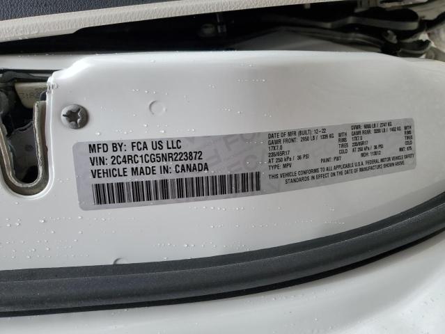 2C4RC1CG5NR223872 Chrysler Voyager Lx