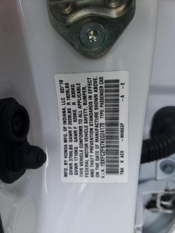 19XFC2F67KE024170 Honda Civic Lx