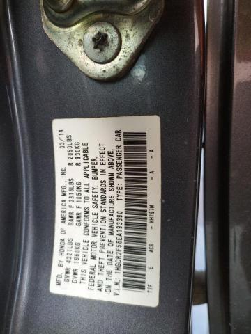 1HGCR2F58EA193390 Honda Accord Sport