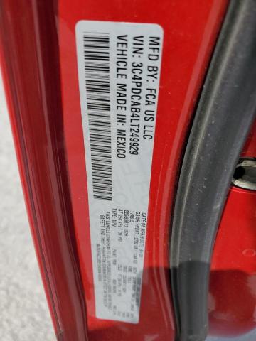 3C4PDCAB4LT249929 Dodge JOURNEY SE