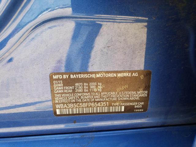 WBA3B5C58FP654351 BMW 328 Xi Sulev